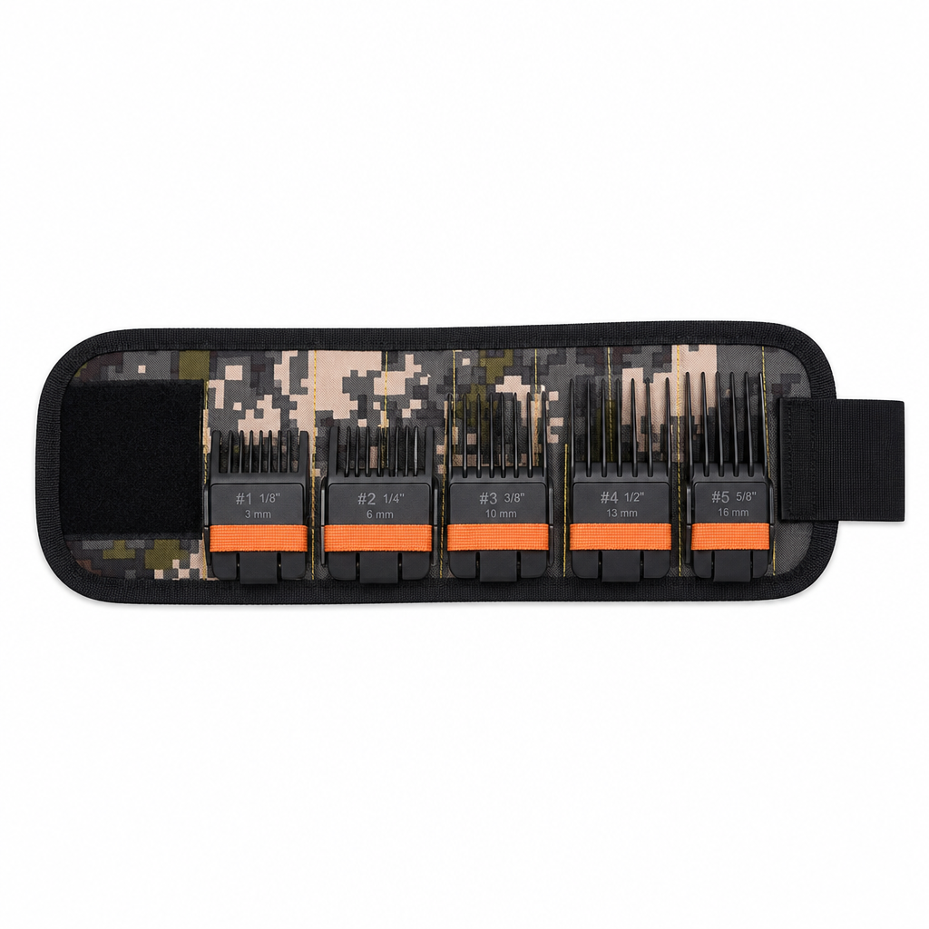 Wearable Professional Clipper Guard Organizer.